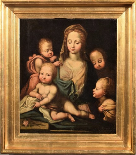 Madonna with Child and Angels -  Italy,16th century